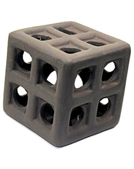 Vue du gros cube ceramique avec 4 trous par face