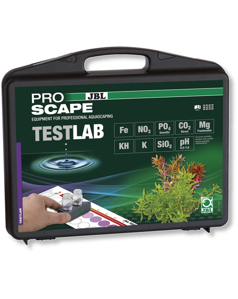 Kit test eau aquarium plante - parametres pH CO2 fer