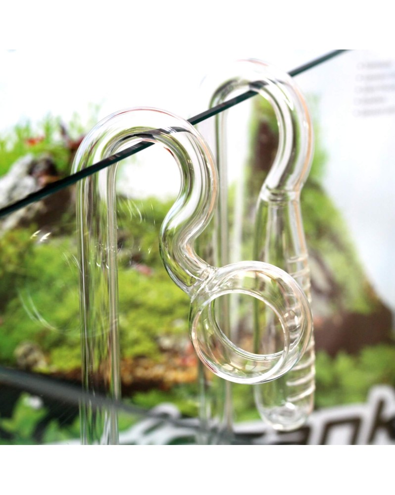 Lily Pipe Nano a suspendre - entree Violet et sortie Spin