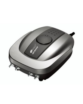 Pompe a air 540 L/H 4 sorties avec tuyaux et diffuseurs