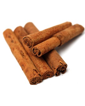 Batons ecorce cannelle pour crevettes 5 tubes 8 cm