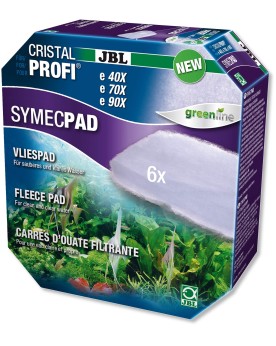6 pads ouate filtration JBL Cristalprofi