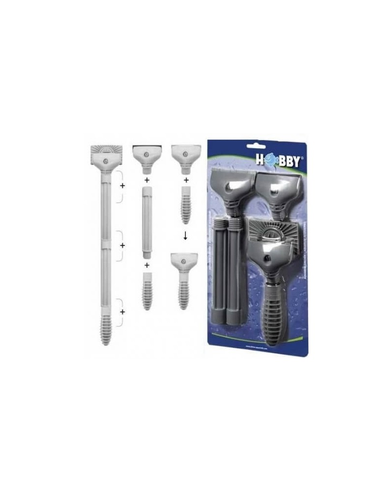 Kit brosse raclette et racloir emboitables