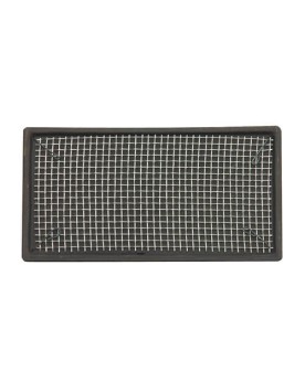 Support mousse ceramique carre avec grille inox