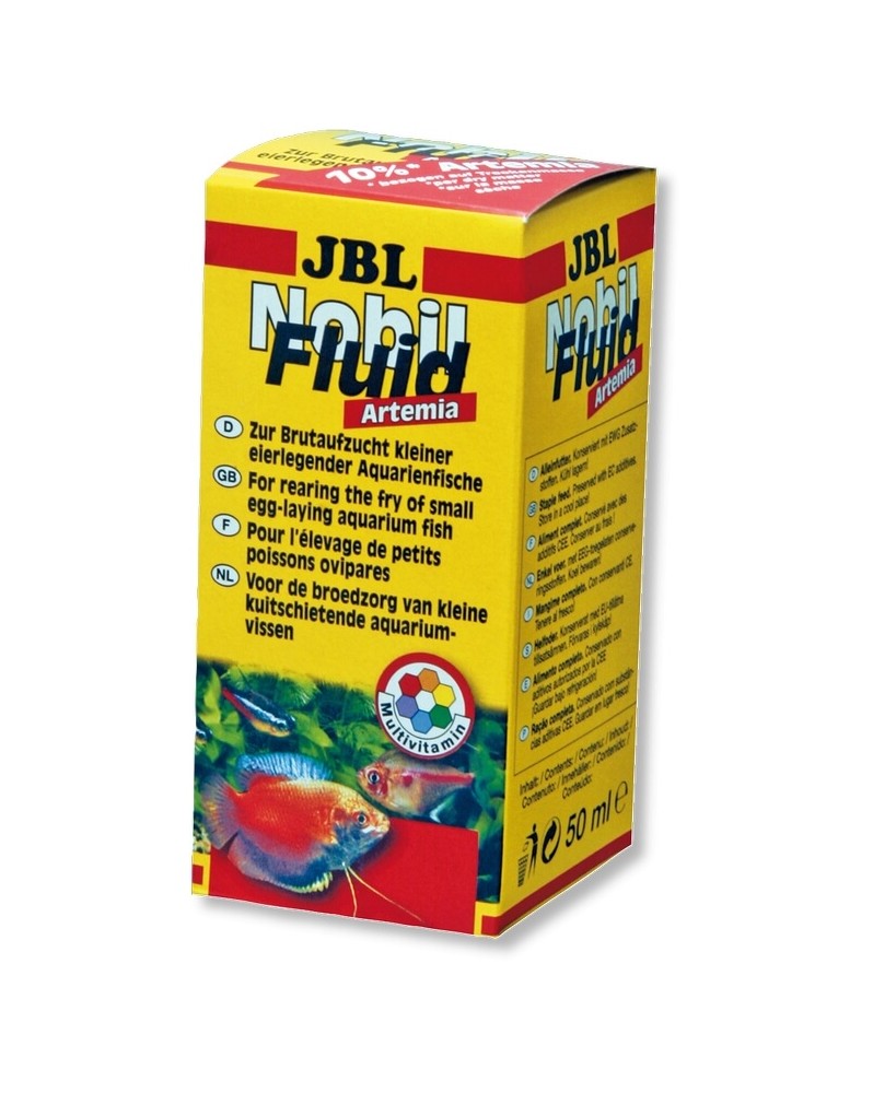 Aliment liquide ultrafin pour alevins de poissons
