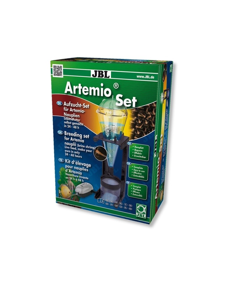 Kit elevage nauplies artemias incubateur et pompe