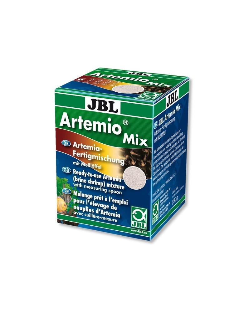 Melange oeufs d artemia pour poissons tropicaux