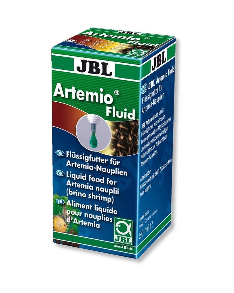 Flacon aliment liquide pour crustaces