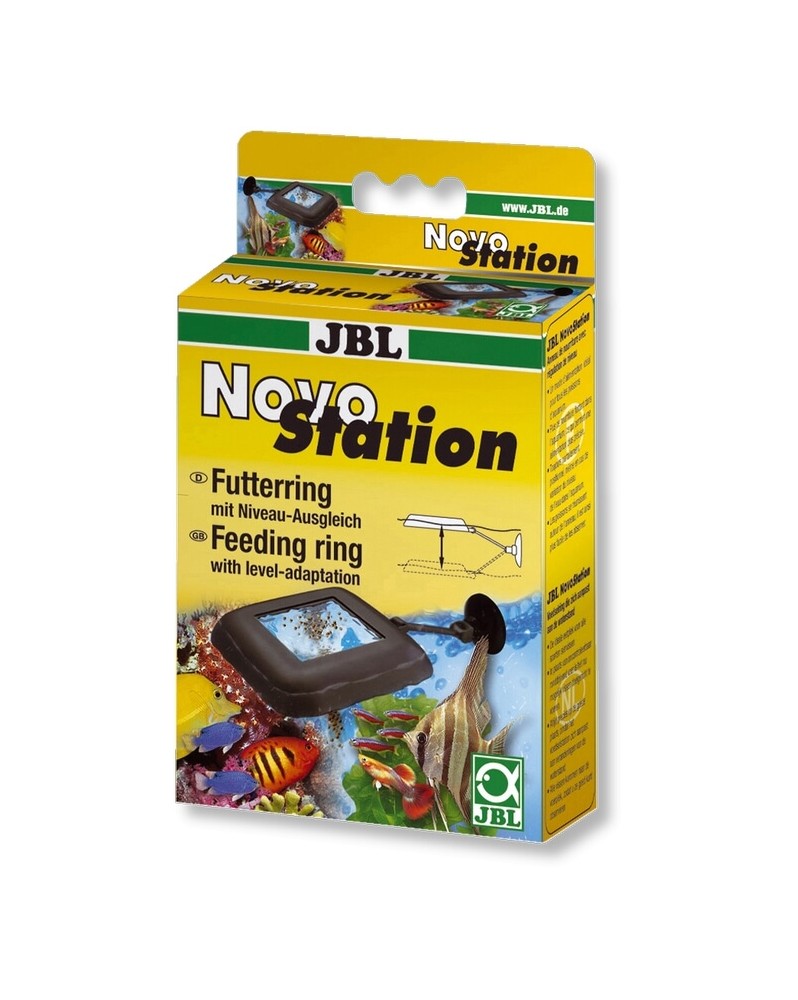 Anneau de nourriture pour aquarium avec ventouse