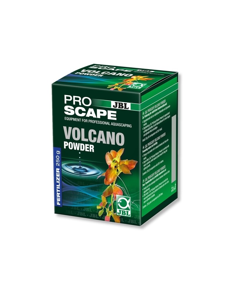 Poudre de roche volcanique pour substrat aquarium