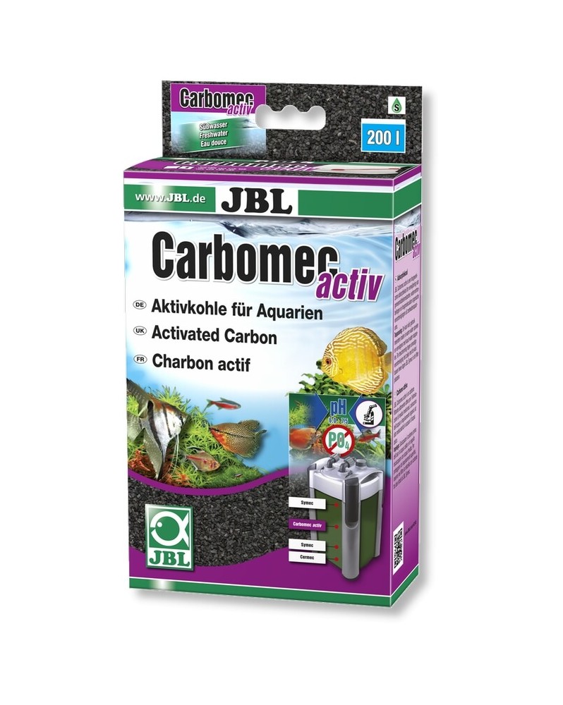 Charbon actif pour filtre aquarium eau douce