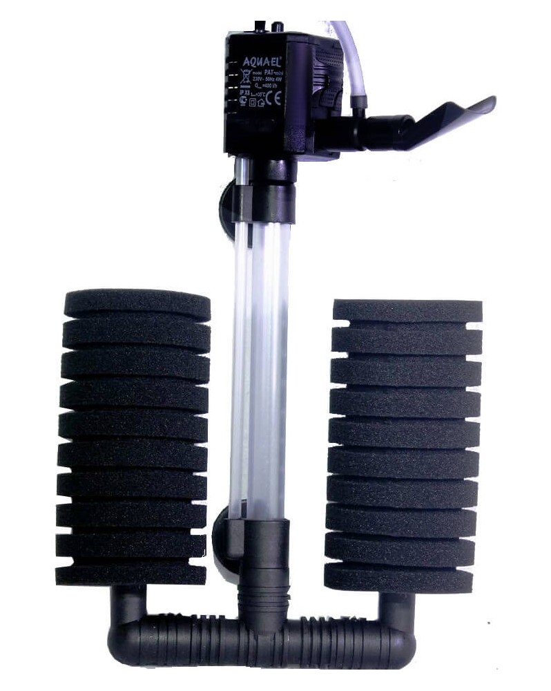 Filtre exhausteur XXL et Minifilter Aquael