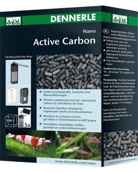 Charbon actif en granules pour nano aquariums