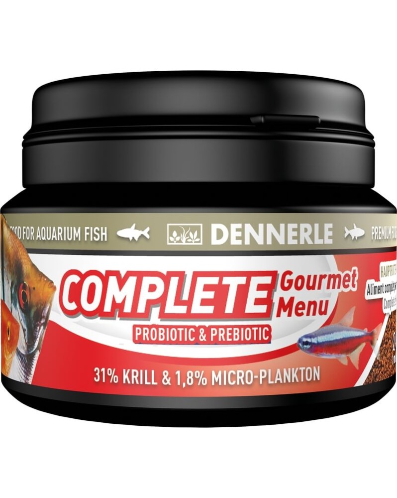 Aliment Complete Gourmet Menu pour poissons d ornement
