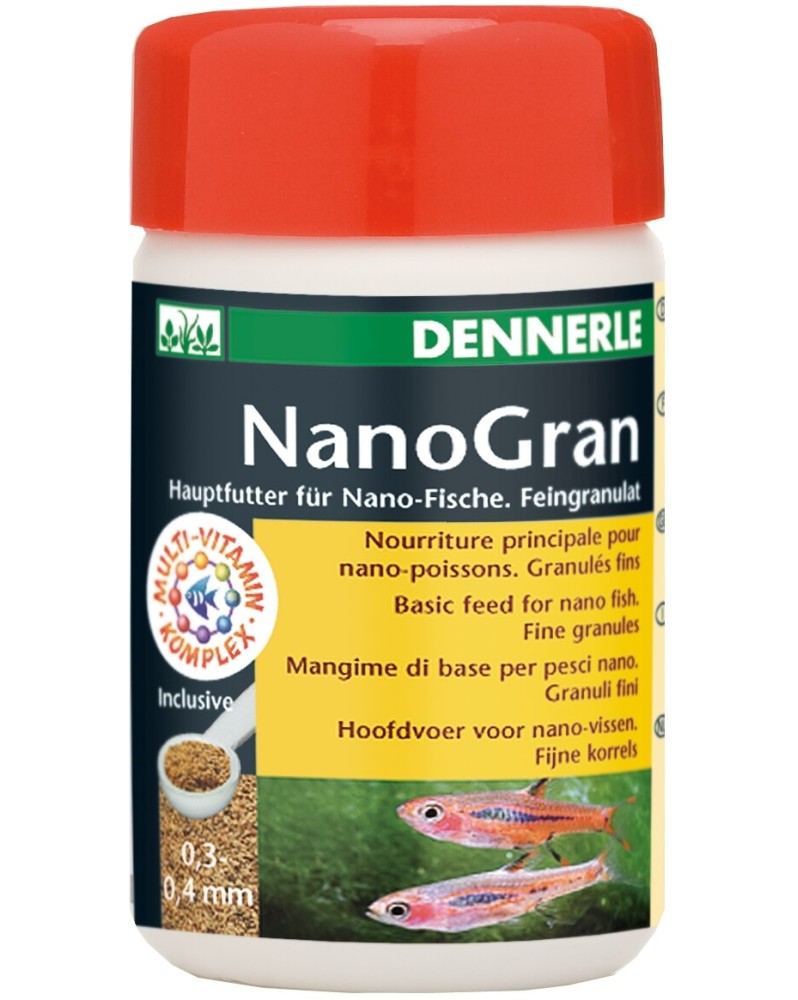 Nano Gran microgranules pour nano poissons jusqu a 3 cm