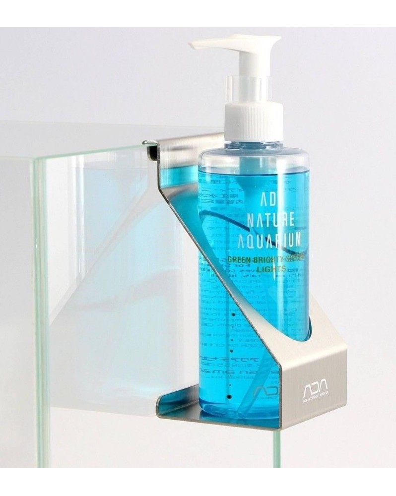 Support inox Ada fixation laterale aquarium