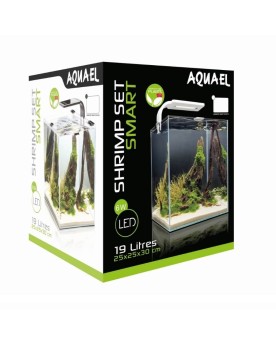 Aquarium Aquael adapte pour maintenance de crevettes