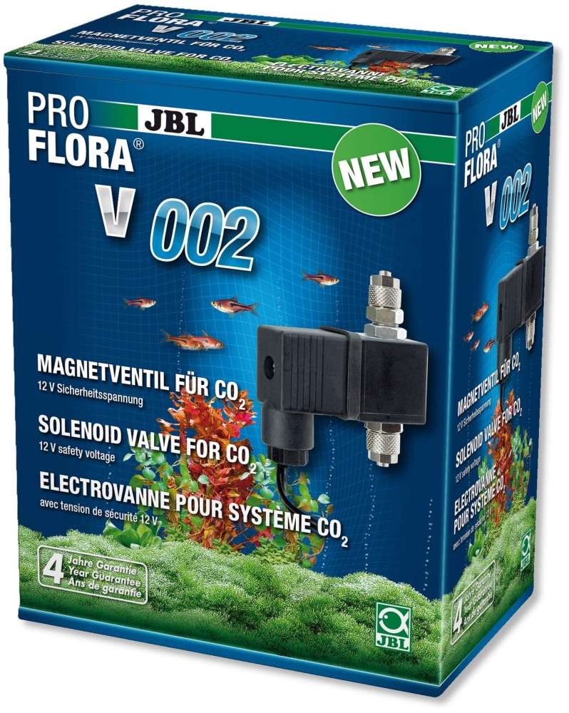 Electrovanne silencieuse dosage CO2 aquarium
