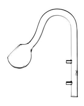 Cal Aqua Labs Efflux H3 17mm sortie vers le haut