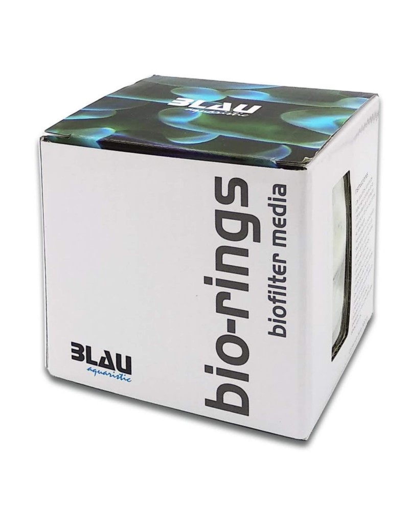 Blau Bio Rings medias filtrants poreux 600 m2 par litre