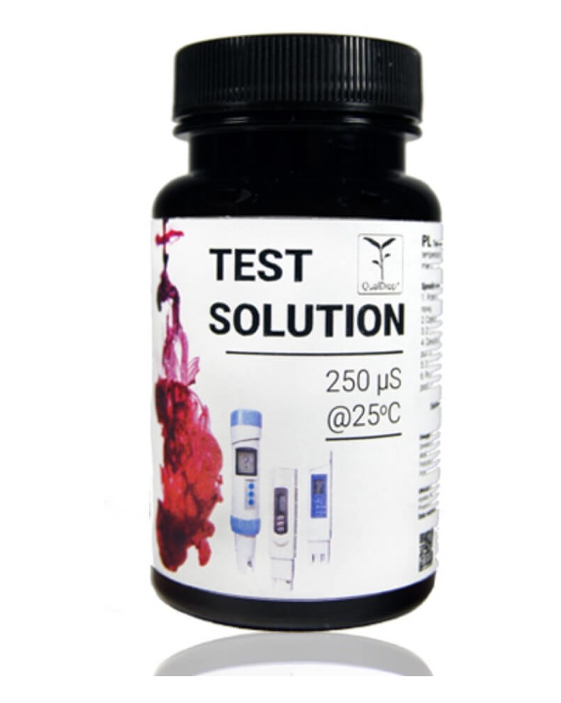 Solution etalon 250 uS pour conductimetre