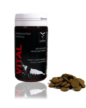VITAL nourriture complete pour crevettes en aquarium