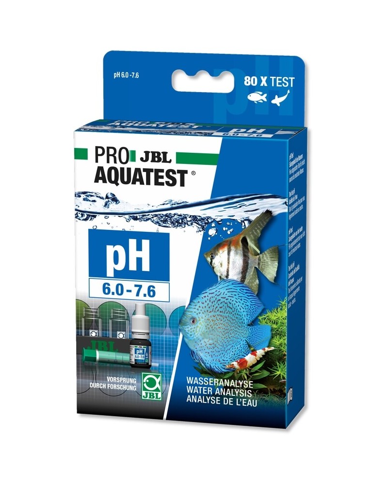 JBL PROAQUATEST pH 6.0-7.6 test aquarium eau douce