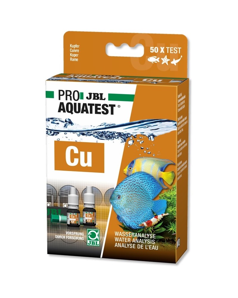 JBL PROAQUATEST Cu - Test cuivre pour aquarium et bassin