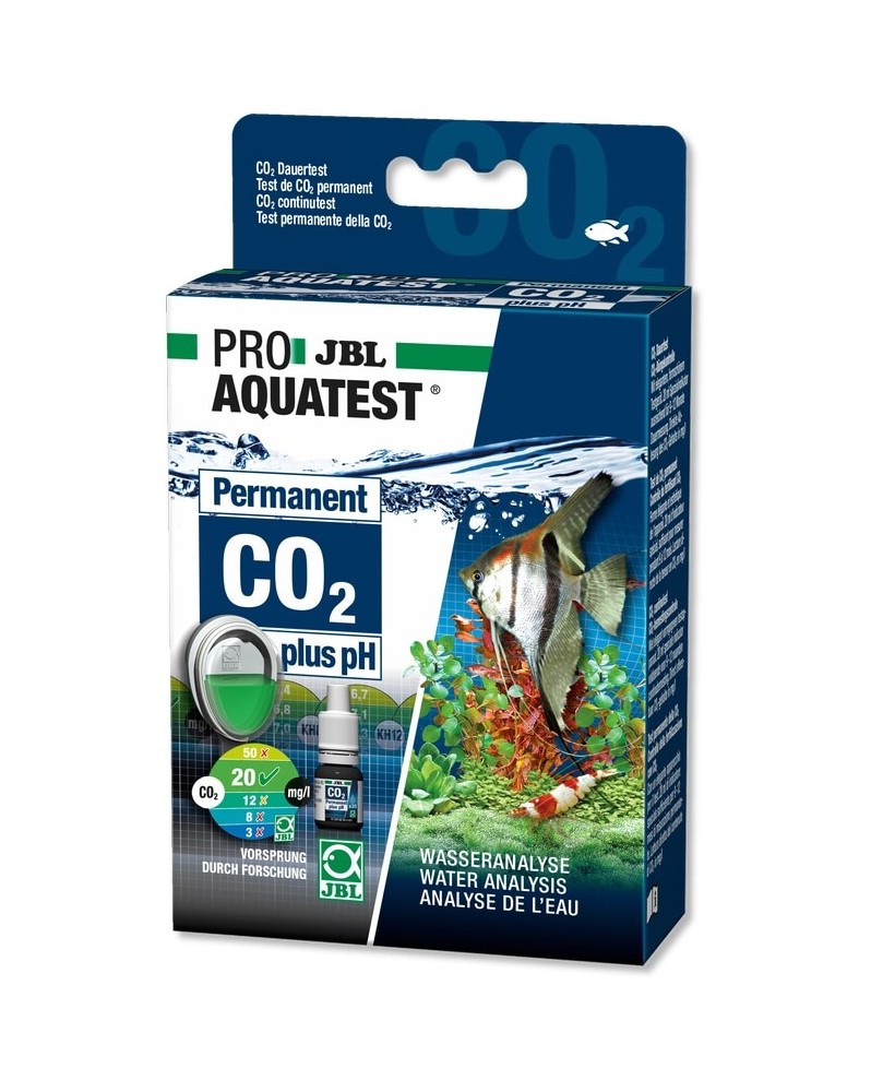 JBL ProAquaTest CO2 pH test permanent pour aquarium