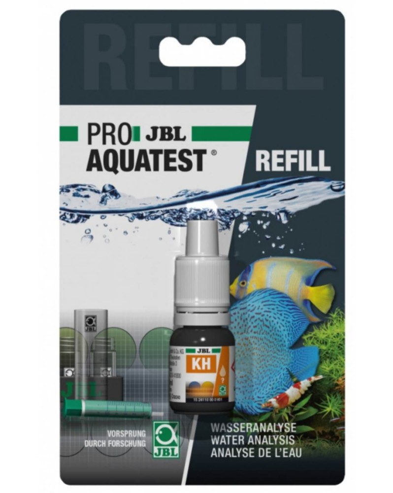 Recharge test KH pour piscine et aquarium
