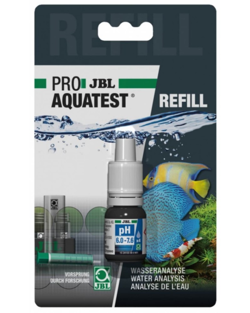Recharge test pH 6 a 7.6