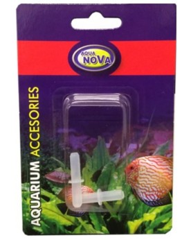 Raccord plastique pour tuyaux air 4/6 mm