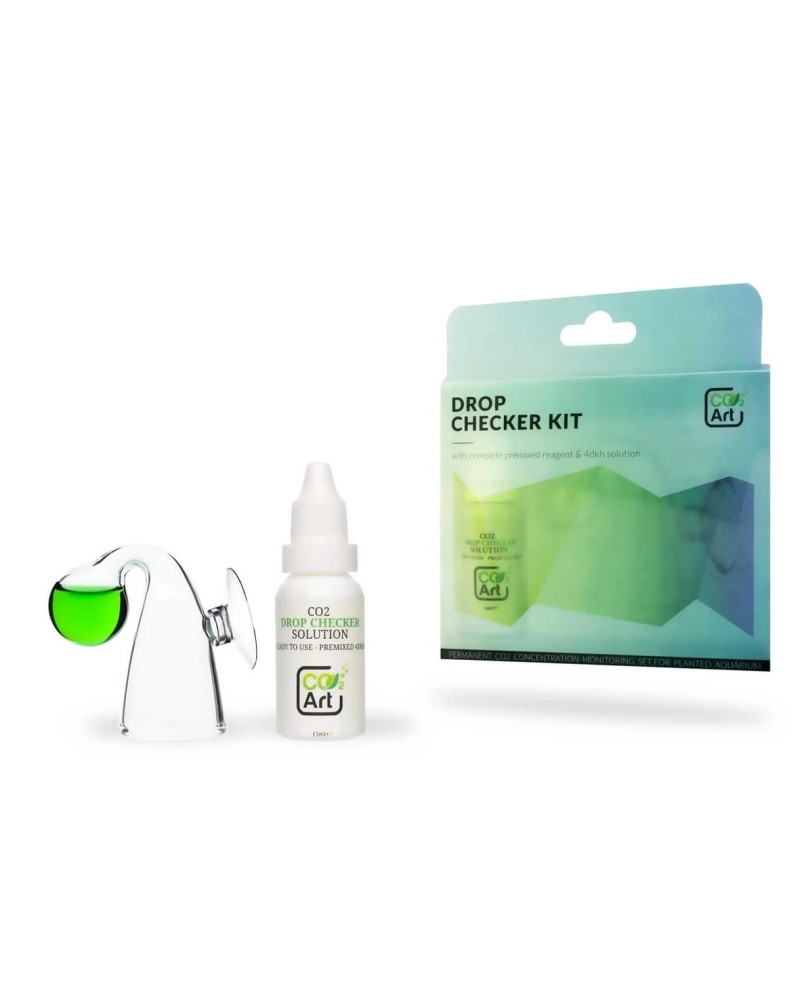 Drop Checker en verre fourni avec solution 15ml