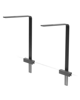 Potences Chihiros aluminium reglables 42-52 cm paire