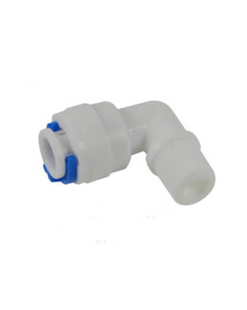Coude L filete 3-8 x 1-8 pour osmoseur