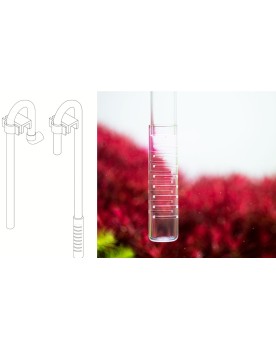 Neo Flow lily pipe PTEG transparent
