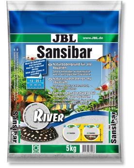Substrat clair fin avec pierres noires