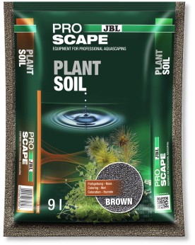 Substrat beige nutritif pour aquarium plantes