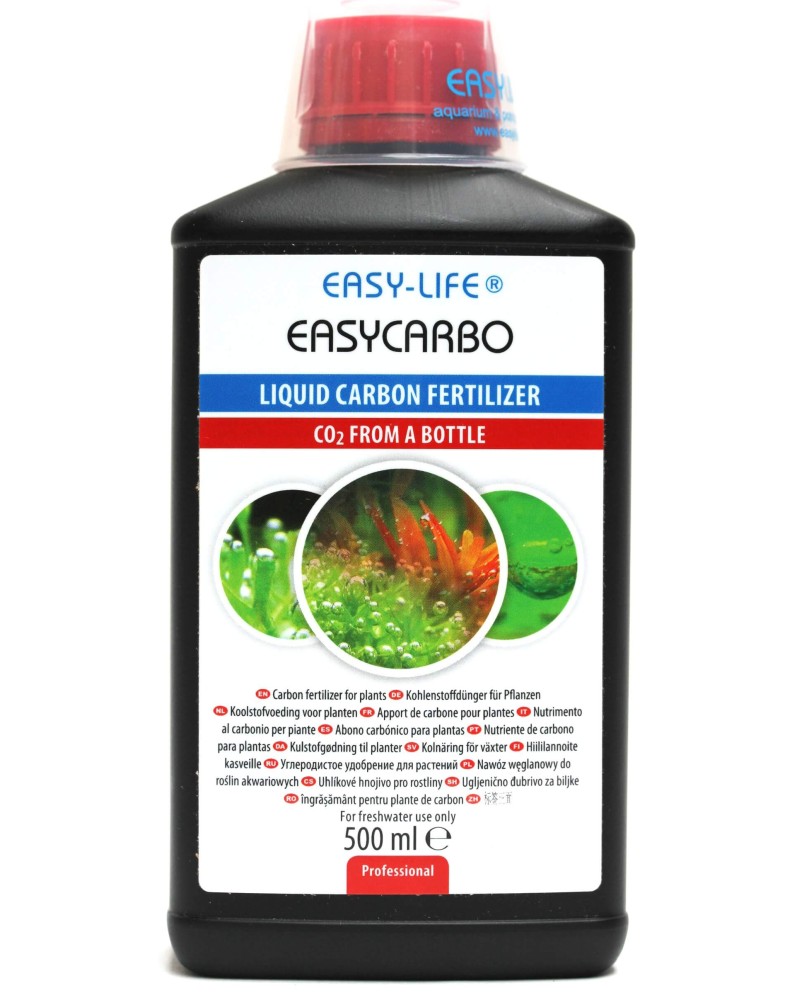 Flacon EasyCarbo nutrition carbonee pour plantes aquarium