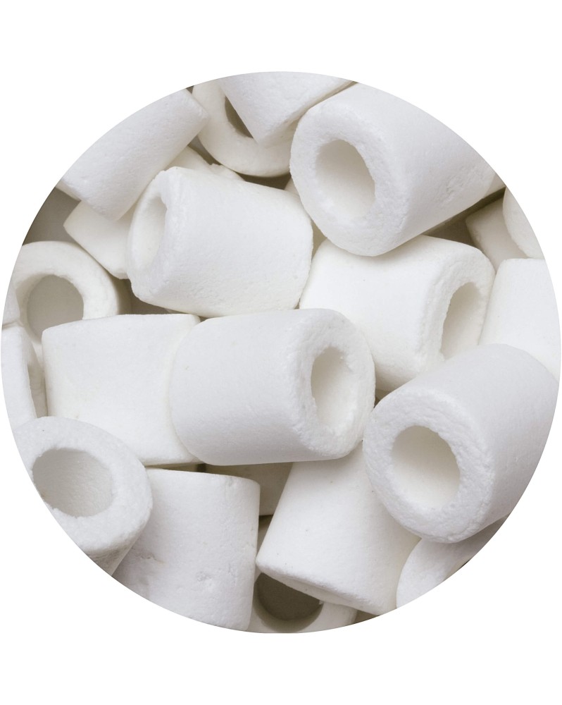 Ceramiques filtration poreuses 1L surface 1200 m2 par m3