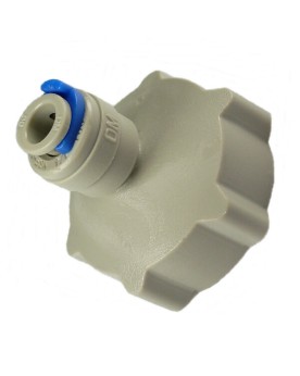 Raccord arrivee eau pour osmoseur 3/4x1/4 3/4x3/8