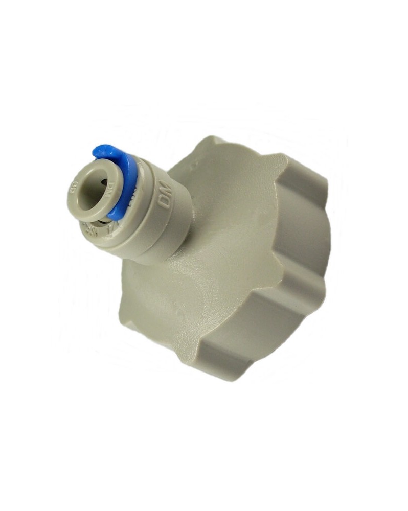 Raccord arrivee eau pour osmoseur 3/4x1/4 3/4x3/8