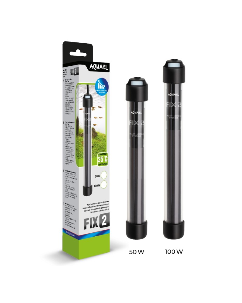 Fix 2 thermoplongeur electronique en verre 25 C