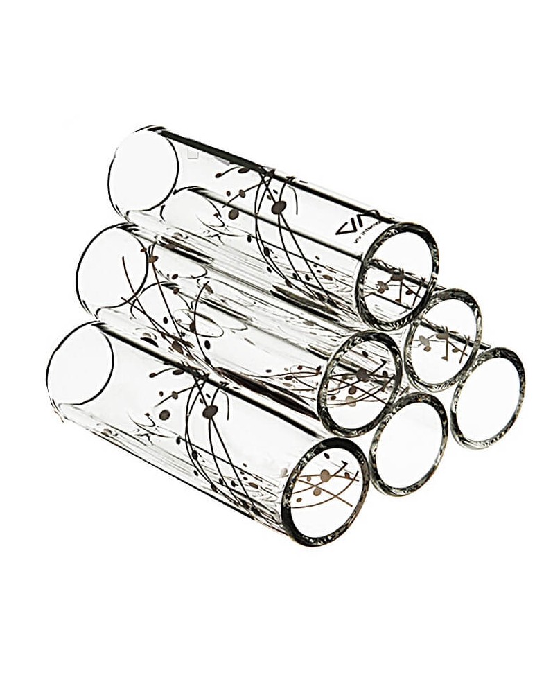 Pyramide verre 6 tubes diametre 17 mm