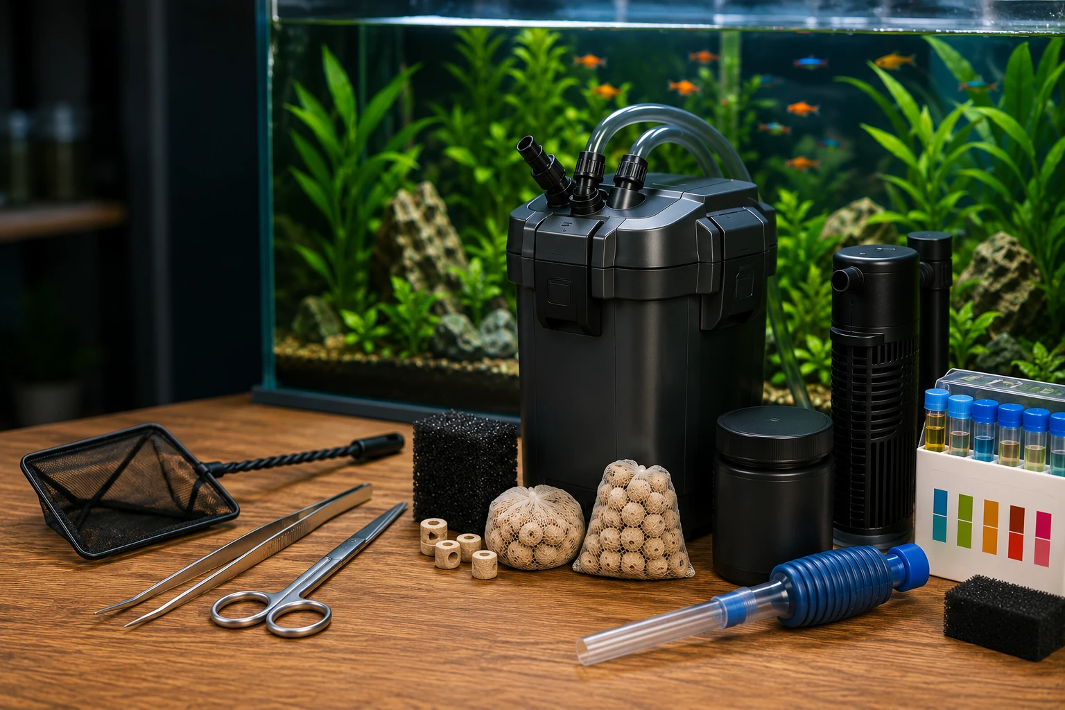 Matériel aquariophile complet — filtration, chauffage, CO2, aération et osmoseurs Matériel aquariophile - filtration chauffage CO2 osmoseur aération équipement aquarium crevettes aquascaping