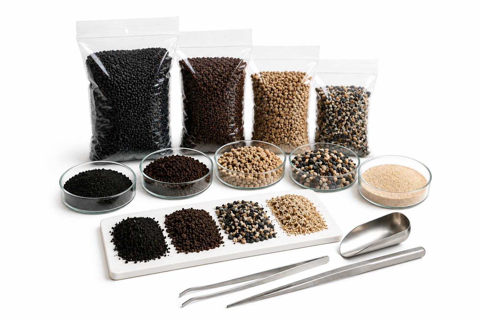 Sols et substrats pour aquarium — sols techniques actifs et sols neutres Sol substrat aquarium - sol technique actif acidifiant Caridina sol neutre sable Néocaridina plantes crevettes pH